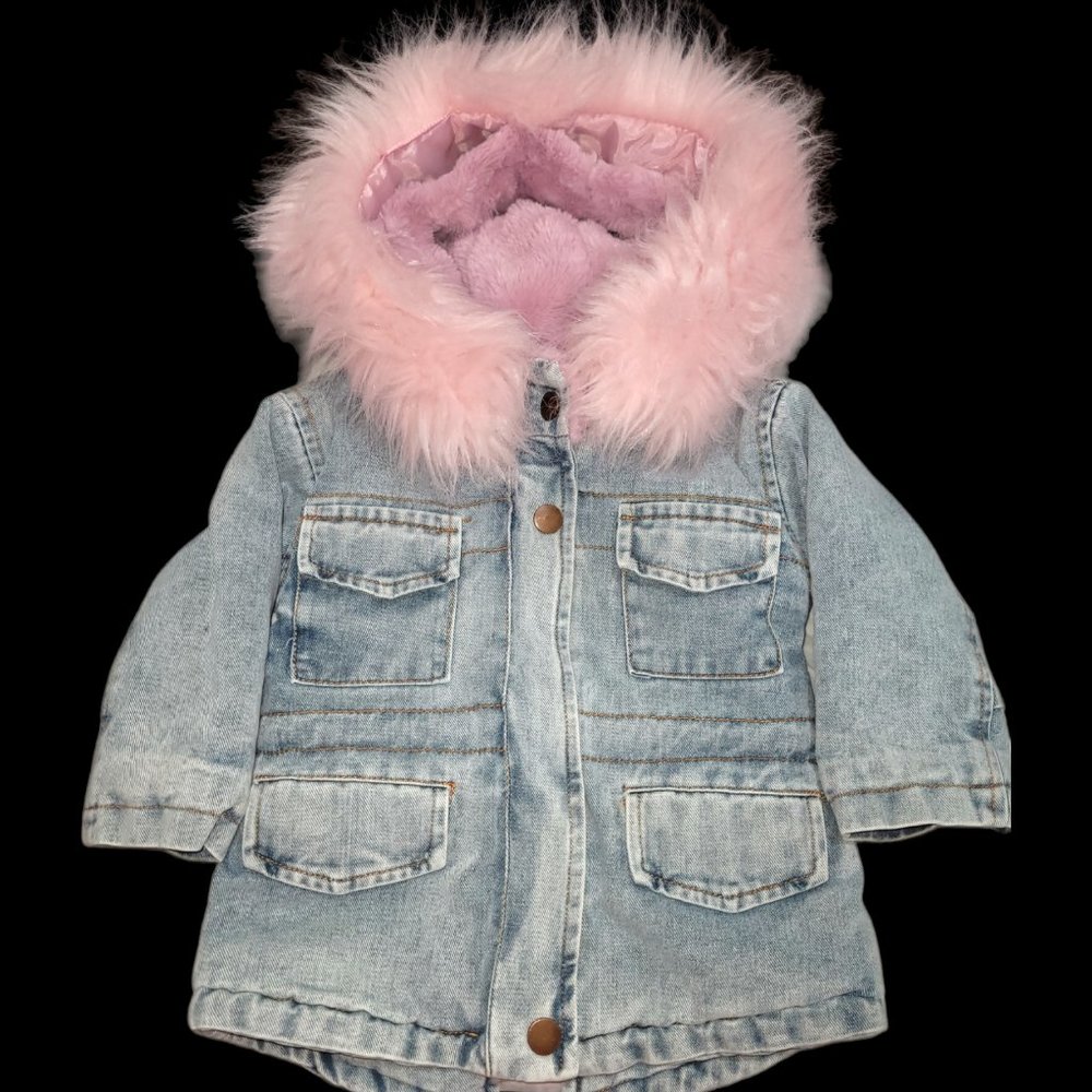 Alex + Nova Denim Jacket 18 mo. NWT